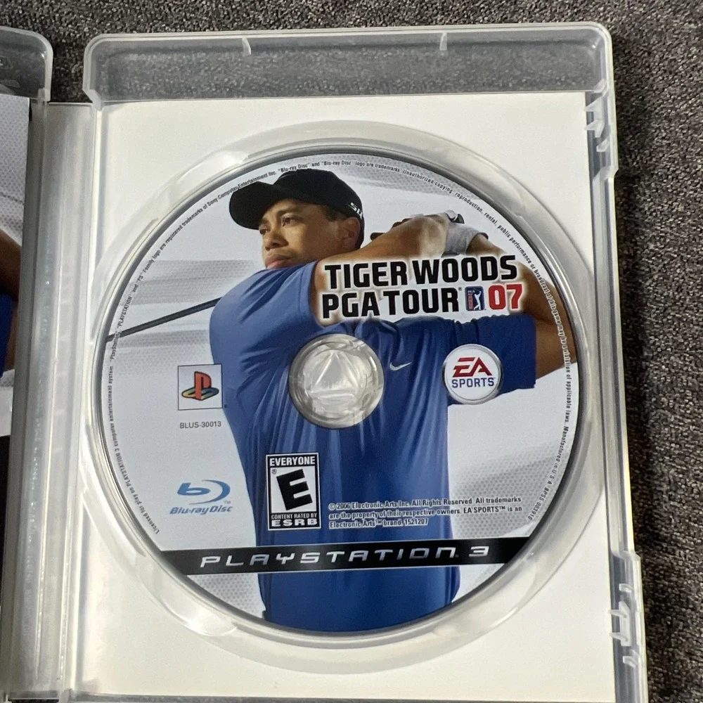 Tiger Woods PGA Tour 07 - PS3 GAME - Sony PlayStation 3 , 2006 EA Sports VGC